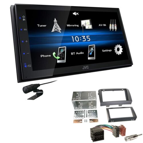 JVC Autoradio Touchscreen Bluetooth USB für Fiat Croma 2005-2010 schwarz - Bild 1 von 5