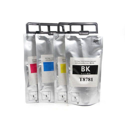 T8781-T8784 Ink Bag With Chip For Epson WF-R5190DTW WF-R5690DTWF Printers