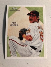 Koji Uehara 2010 Topps National Chicle Orioles Card #177   *1215*