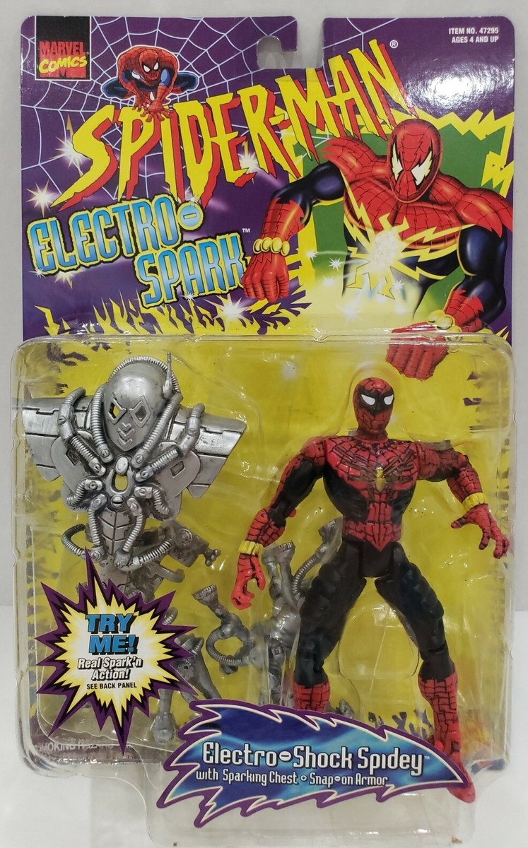 Marvel Spider-Man Electro-Shock Spider, w/Sparking Chest +