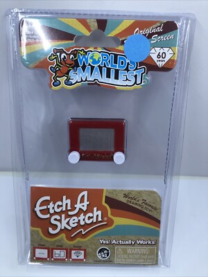 Worlds Smallest Hand Held Etch A Sketch New Travel