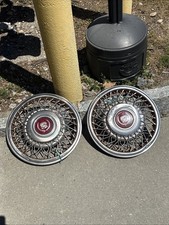 15 In. 1989 1993 Cadillac Cady Eldorado Seville Hubcap Wire Wheel Cover Vintage