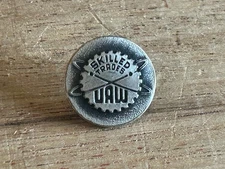 UAW Skilled Trades Lapel Pin United Auto Workers Union Member Small Clutch Back
