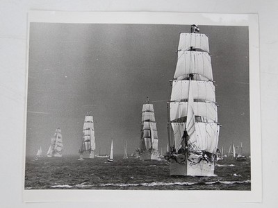 Tall Ships Windjammer Parade Kiel Western Germany Munich Olympics 1972 Photo