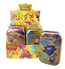 Pokemon Scarlet & Violet 151 Mini Tins Display Case - 10x Factory Sealed Tins
