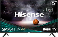 32-Inch Class A4 Series HD 720P Smart Roku TV with Alexa Compatibility 32A4HNR 