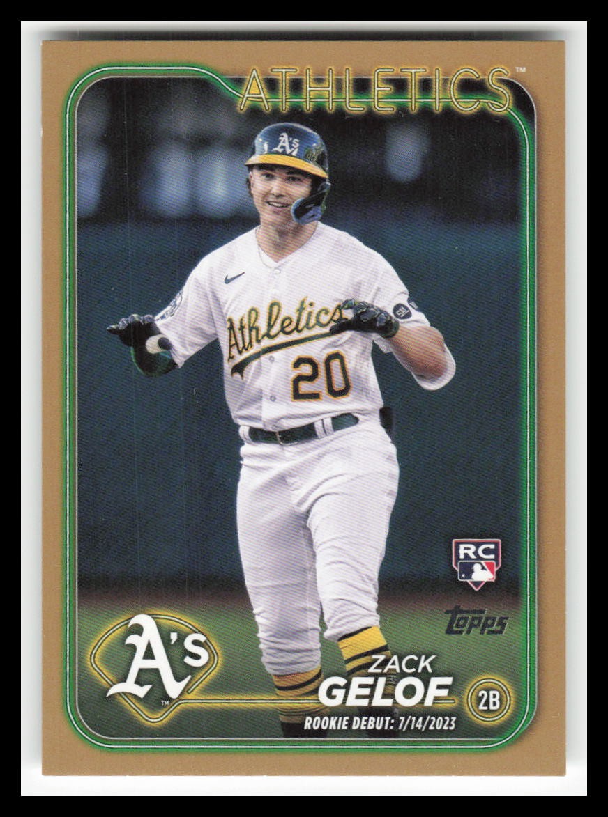 2024 Topps Update Gold #US131 Zack Gelof