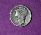 1924-D One Mercury Silver Dime #P33088