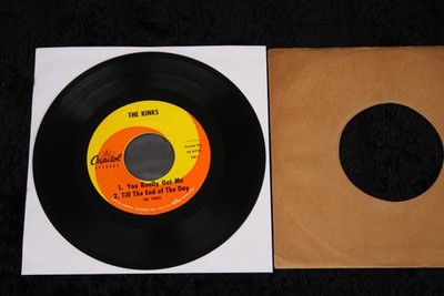 THE KINKS - You Really Got Me THAILAND rare (not on discogs!) CAPITOL 7'' EP