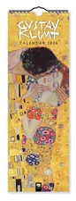 Gustav Klimt Slim Calendar 2026 (Art Calendar) by Flame Tree Studio (English)