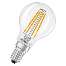 OSRAM Lampe LED  Star Globe P40 Filament, 4000 K blanc neutre, 3,4 W, E14, trans