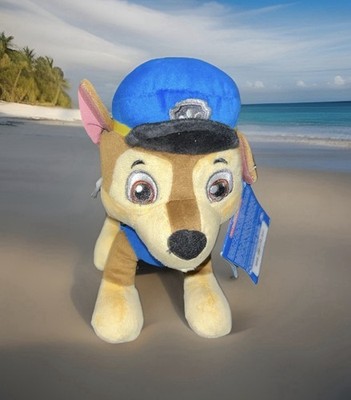 Nickelodeon 8  Paw Patrol Chase Dino Rescue Plush New