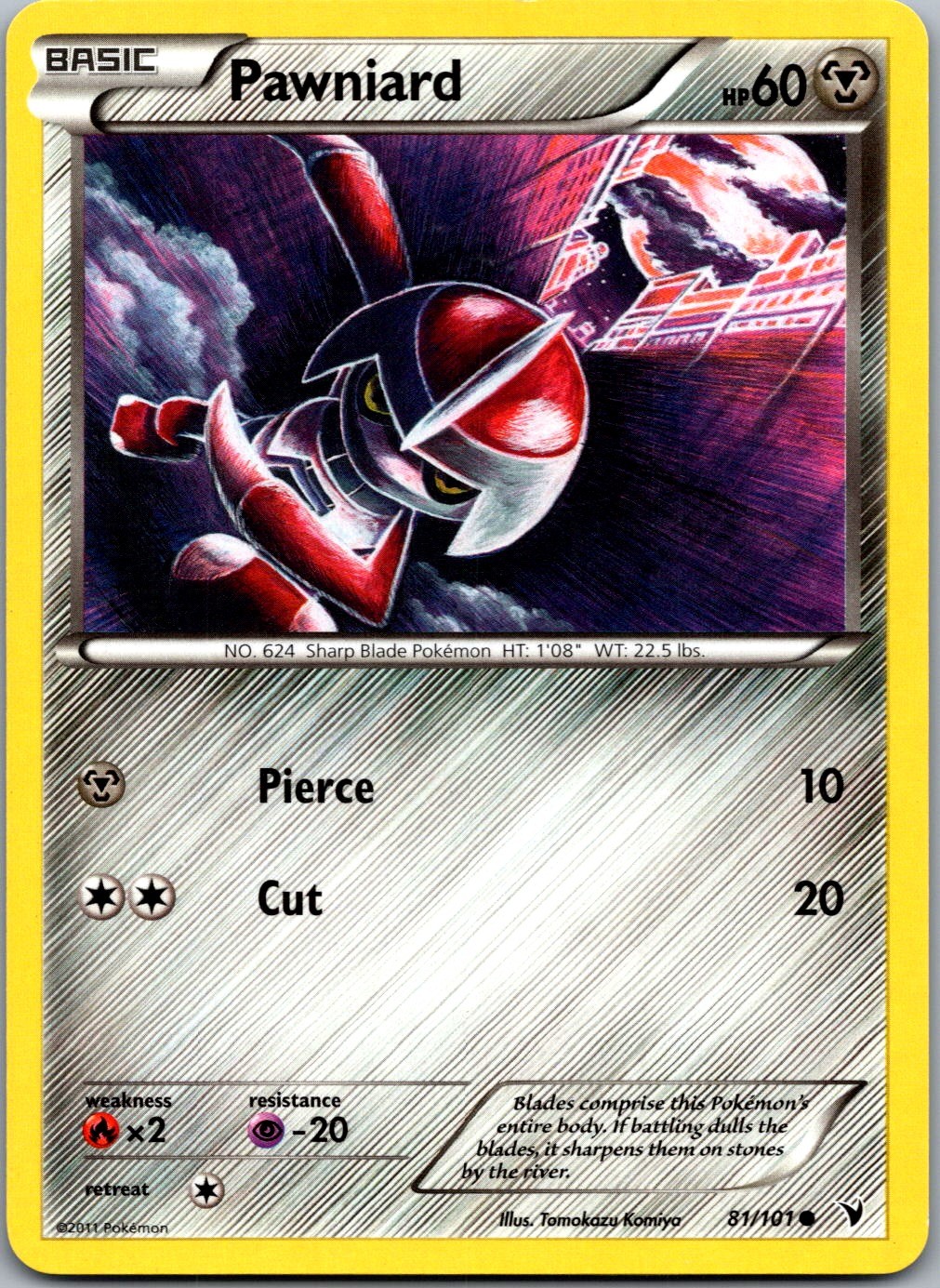 Pawniard (81) 81/101 Noble Victories Common LP