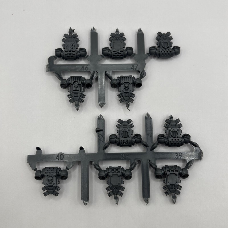 Warhammer 40k Space Marine Tactical Squad Backpacks WH40k GW Bits Spares