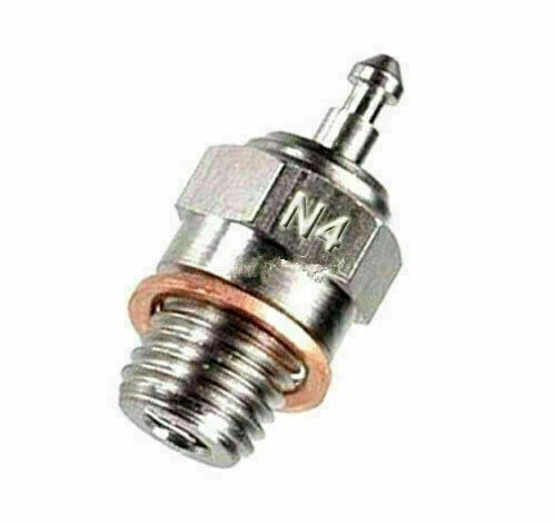 5PCS 70117 Hot Super Glow plug #4 N4 1/10 Nitro RC Car Redcat Himoto HSP - image 2 of 2