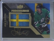 2015-16 UD Black Pride of a Nation Flag 97/99 John Klingberg #PN-JK Auto 09fi