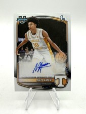 2025-26 Bowman Chrome Nate Ament 1st Bowman RC AUTO - Tennessee