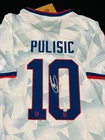 Christian Pulisic Signed TEAM USA Pro Style Soccer Jersey with COA