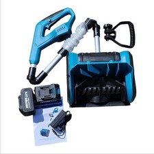 HOTREE 21V Cordless Snow Blower 12” Electric Snow Shovel w/ 2 Batteries Charger