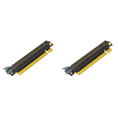 2X PCI-E 16X 3.0 90 Degree Reverse Male to Female Riser Card for 1U Server9924