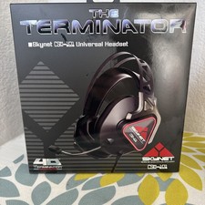 Terminator 40th Anniversary LED Skynet CSM-101 Universal Gaming Headset New