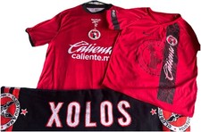 Club Tijuana Xolos Bundle Jersey Men’s M Kids Jersey + Scarf Liga MX Soccer Lot