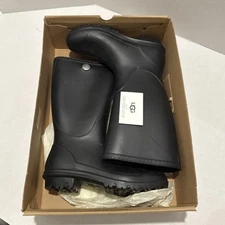 UGG Australia Women's Shelby Matte Rain Boots 1098249 Tall Rubber Size 9