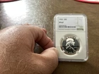 1962 50c United States Franklin 90% Silver Half Dollar PF 67 NGC +light cameo