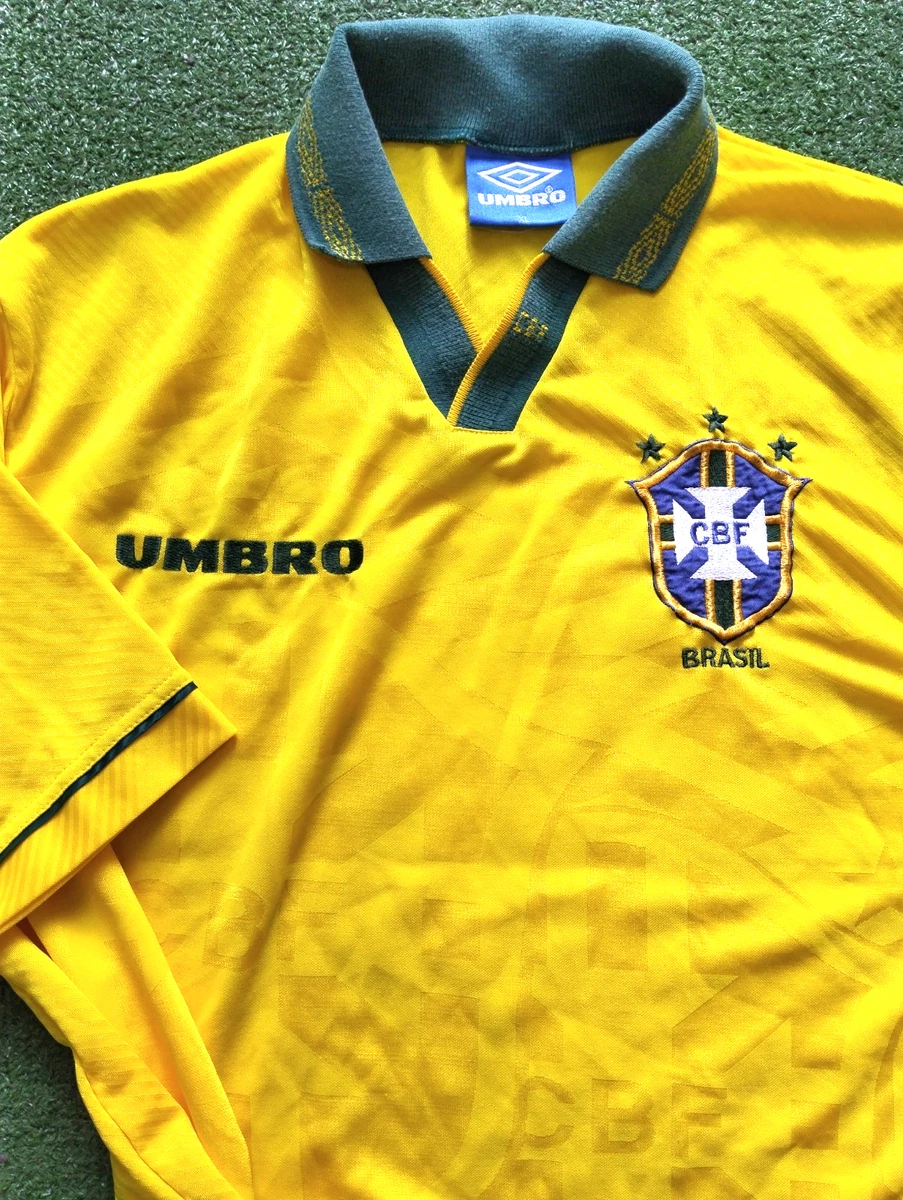 Maillot Vintage Brésil - Brasil - No Match Worn - Jersey De Foot Collection