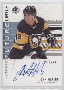 2019-20 SP Authentic Future Watch Rookies /999 John Marino #241 Rookie Auto RC