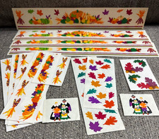 Mrs. Grossman's Thanksgiving stickers lot see description for details