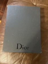 Christian Dior Empty Shoe Gift Storage Box Tissue Paper 13 x 8.5 x 4.5