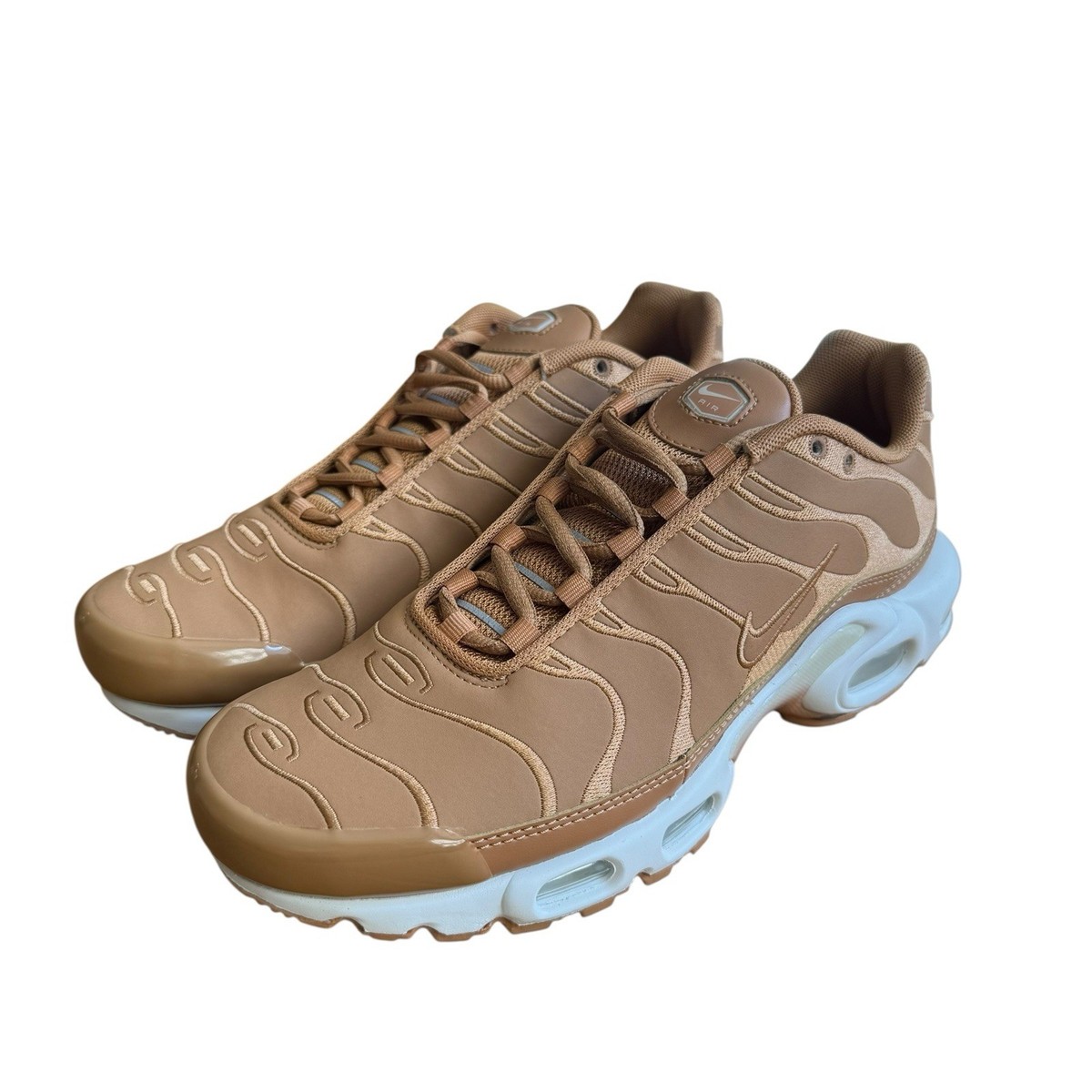 Nike Air Max Plus TN Tuned Flax Sail Wheat Gum FZ8815-200 Men's