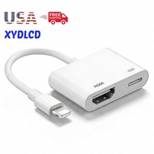 Lightning to HDMI Adapter, iPhone HDMI Adapter for iPhone 14 13 12 11 XS XR X 8