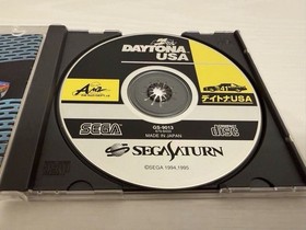 SEGA Saturn Daytona USA AM2 Soft Used Case Scratches Labels Included