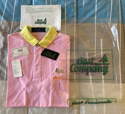 Best Company Poloshirt Vintage 80er Paninaro Paninari T-Shirt Olmes Carretti