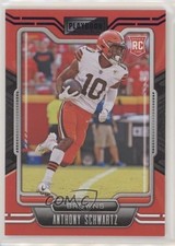 2021 Panini Playbook Rookie Purple Anthony Schwartz #128 00jz