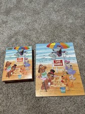 Vintage Golden 4629 Pound Puppies 1986 Life Guard At The Beach Puzzle Complete