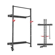 Uimoso Folding Wall-Mounted Squat Rack for St...