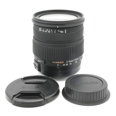 EXC- Sigma DC 17-70mm f/2.8-4 OS HSM DC Lens For Canon #214