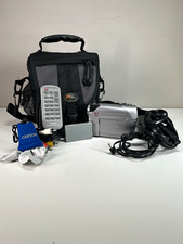 Canon ELURA 100 MiniDV SD Handheld Camcorder 20x/800x Silver w/ Remote