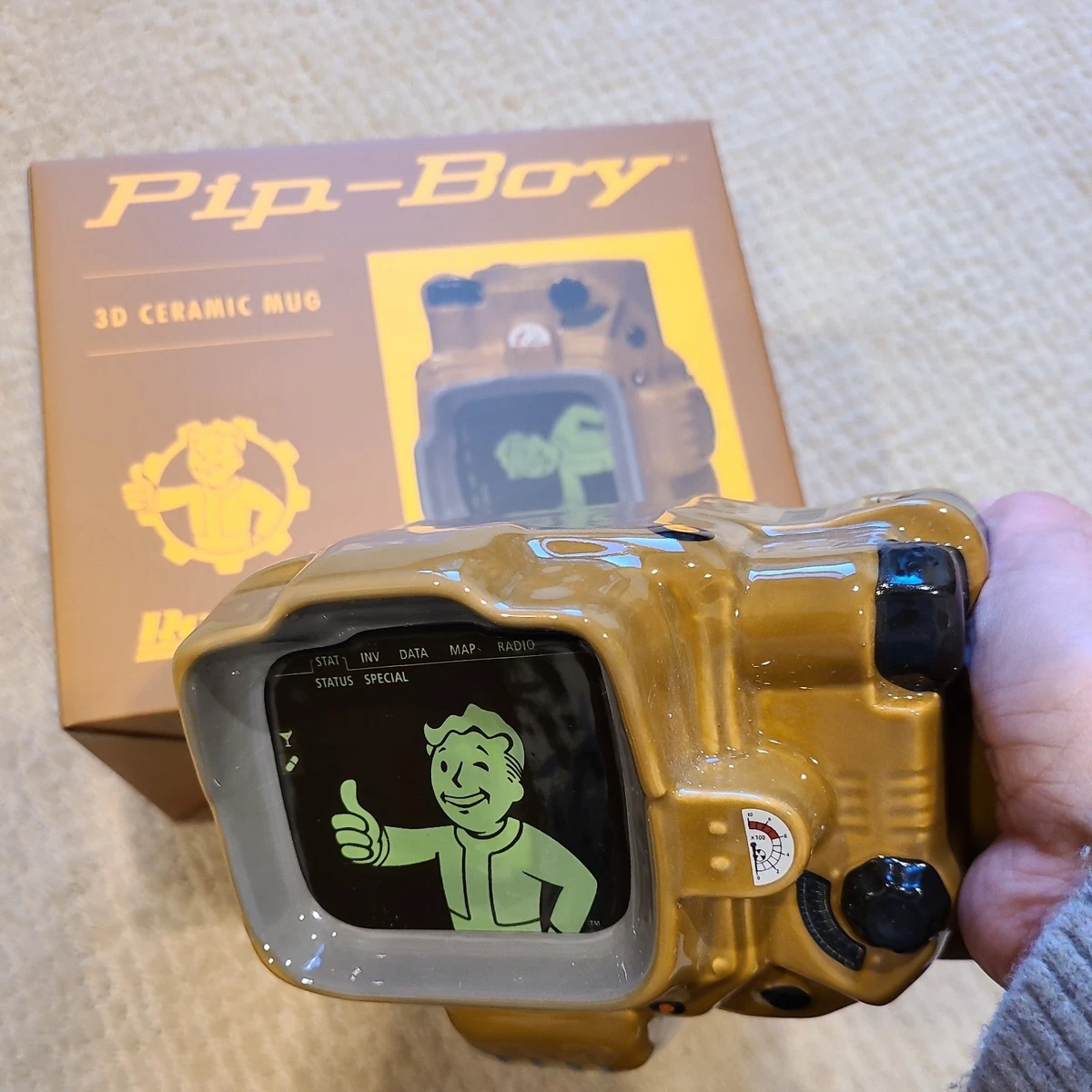 RobCo Fallout Pip-Boy Mug Video Game Merchandise for sale | eBay