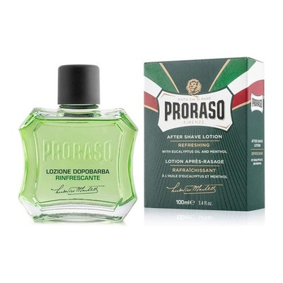 Proraso Aftershave With Eucalyptus Oil And Menthol New Formula 3.4 Oz