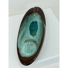  MCM Glazed Ceramic Ashtray 