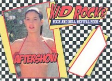 Kid Rock Backstage Pass 2008 Checkered Aftershow Pass Variant