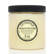 LEMON BUTTER ORGANIC NATURAL COLD PRESSED 100% PURE RAW HAIR SKIN BODY FRESH