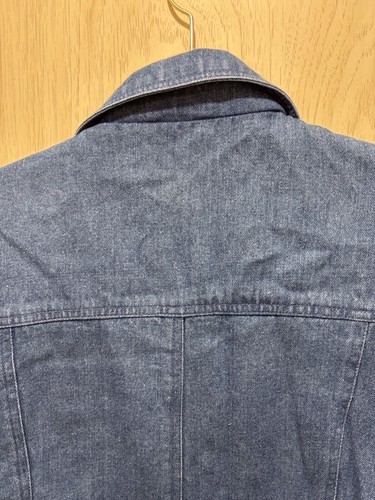 DENIM & CO Jacket Women's Large Button Up Blue Denim Jacket Lined - Picture 8 of 11