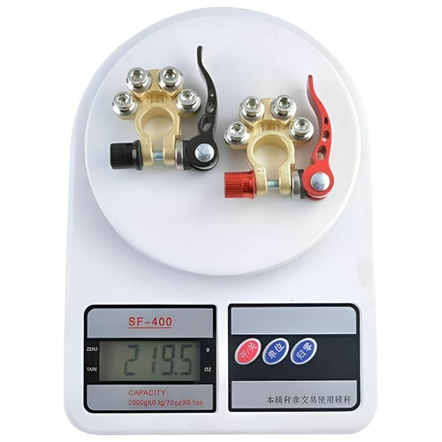 2Pcs Car Battery Terminals Connector Clamp Quick Release Adjust Disconnect Tool - Picture 9 of 9