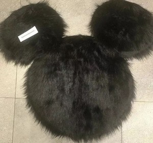 Primark Disney Mickey Mouse Teppich Uberwurf Schwarz Kunstpelz