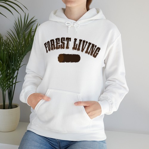 Sudadera con capucha unisex de mezcla pesada "Forest Living" para aventuras al aire libre - Imagen 11 de 109